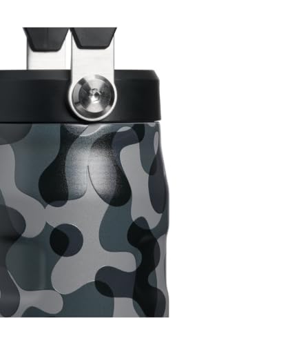 Image of STANLEY IceFlow Flip Straw 2.0 Bottle, 24 oz, Black Interfusion