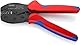 KNIPEX PreciForce Crimpzange mit Mehrkomponenten-Hüllen brüniert 220 mm, 97 52 34
