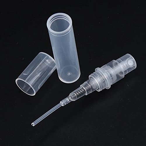 Botella de spray plástico para perfume 2 ml miniatura 6