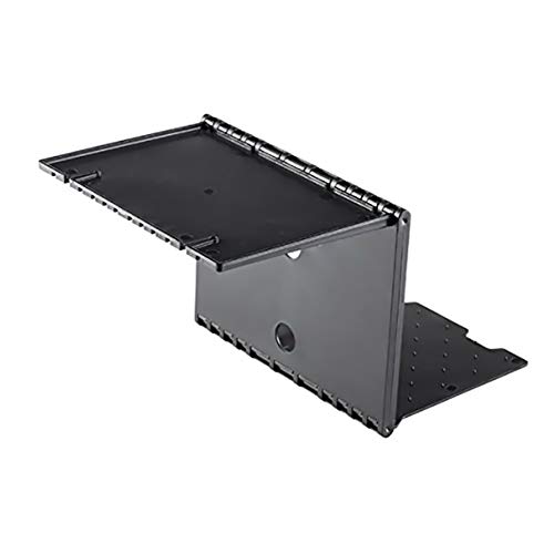 Naduew Mesita de Noche Organizador Plegable, Estante de Cama Compacto y Conveniente, ¡Funciona Muy Bien en dormitorios y literas!