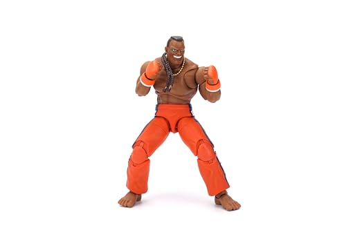 Jada Toys Street Fighter II Dee Jay Actionfigur Wave 3 - Maßstab 1:12, 15,2 cm hoch, austauschbare Köpfe, Hände & Zubehör
