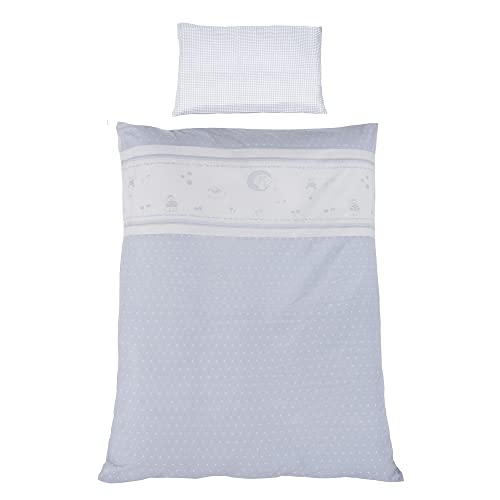 Biancheria Da Letto Per Passeggino - Set 2 Pezzi In Cotone 100% Per Neonati - Foto 6