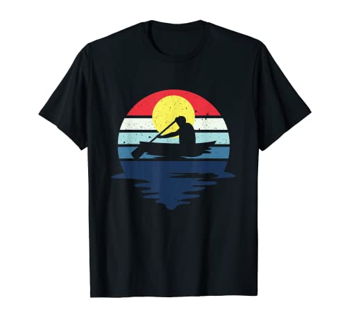 Retro Rafting Kayak Kayak Deportes Acuáticos Camiseta