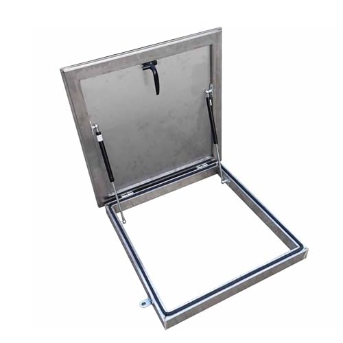 Trampilla de acero inoxidable de 50x50 cm para techos y acceso a cubiertas 2