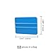 Lependor Blue Hand Applicator Squeegee, Decal Vinyl Wrap Handy Tool for Window Tint,Car Vinyl Wrap,Decal Sticker Wallpaper Installation - 12 Packs