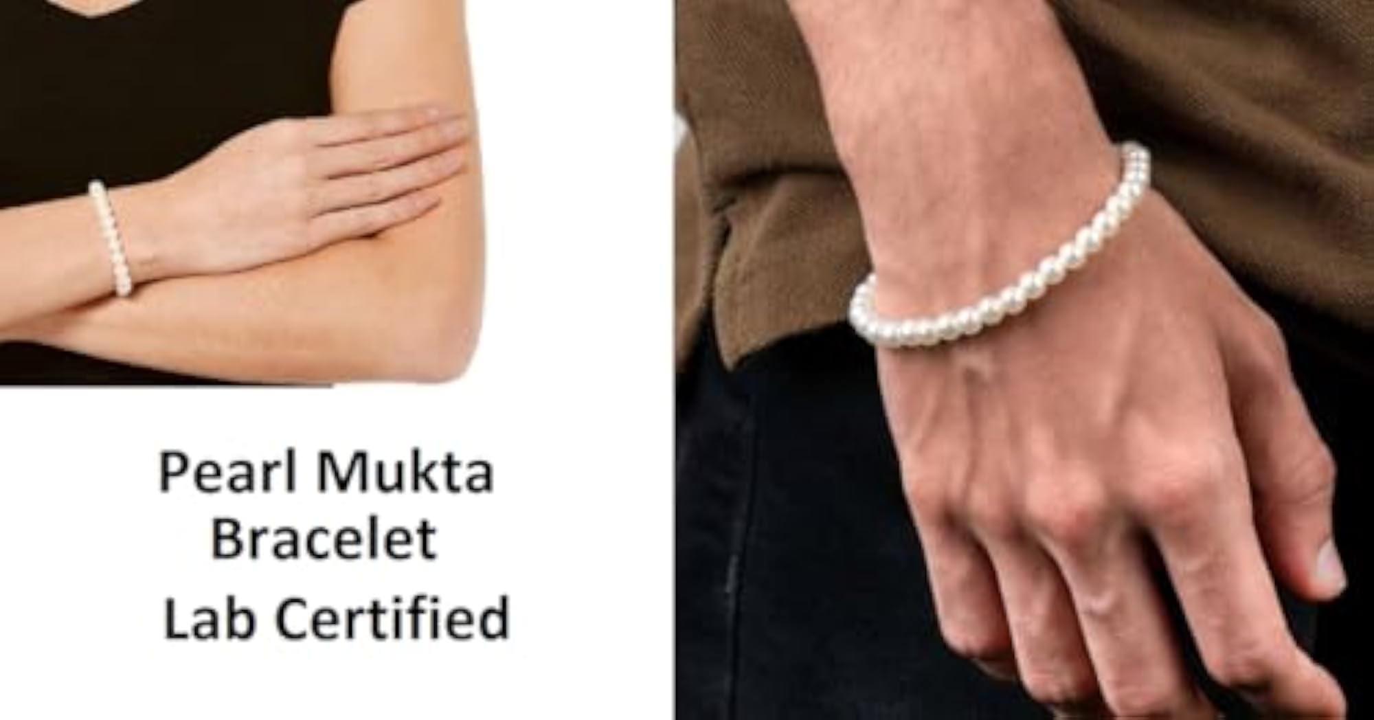 Women's White Pearl Bracelet, Certified South Sea Pearls