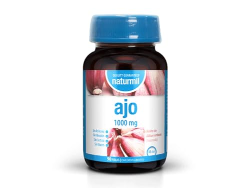 Naturmil | Ajo 1000 mg - 90 Perlas| Aceite de Allium Sativum -Macerado