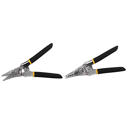 Foto von Blechhandsegler, multifunktionaler 150 mm gerader Griff Blechbiegemaschine Entenschnabelzange Handwerkzeug