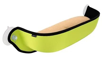 Nayeco - Gatto con ventose per finestra, colore: pistacchio 65 x 18 x 25 cm
