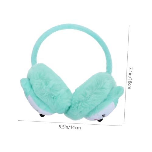 2pcs Rabbit Fur Ear Warmers for Boys and Girls Earmuffs for Girls Windproof Ear Covers Winter2
