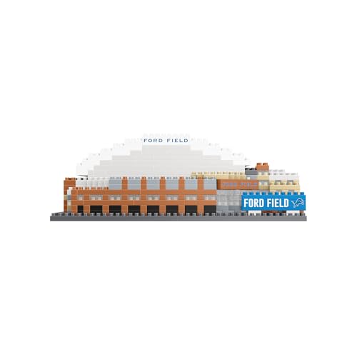 Image of FOCO NFL Unisex-Adult NFL Team Construction Blocks 3D Mini BRXLZ Stadium