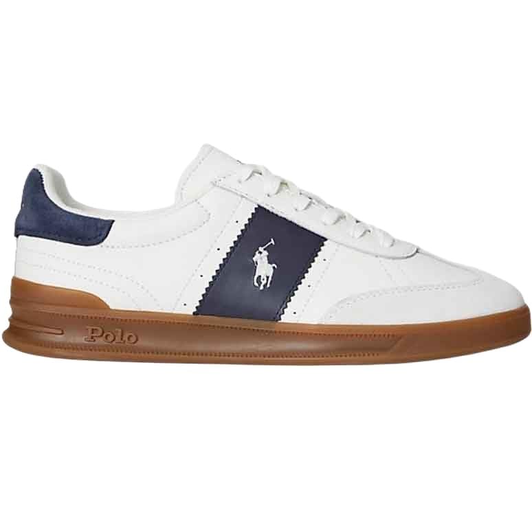 POLO RALPH LAUREN Zapatillas para hombre, Color blanco., 44 EU