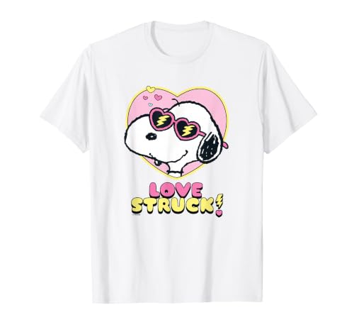 Snoopy Love Struck Camiseta