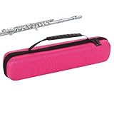 Borsa Da Trasporto Per Flauto,Borsa Impermeabile In EVA Ad Alta Densità | Astuccio Da Viaggio Per Piastra Per Capelli Con Cerniera,Per Appassionati Di Musica E Di Flauto Donne Viaggiatori