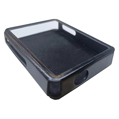 PU Leather Case for HiBy R3/R3 Pro/R3 Pro Saber Portable Bluetooth HiFi Music Player - Black Cover