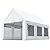 Quictent Heavy Duty 12x20 ft Carport Canopy with High Peak and Ventilation Window Sidewalls, Storage Shed for RV/Truck/Boat Outdoor Party Tent for Wedding - White