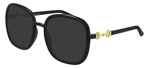 Preisvergleich Produktbild Sonnenbrillen Gucci GG0893S Black / Grey 57 / 21 / 140 Damen