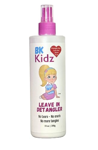Hair Detangler Spray 10oz - Detangler Spray for Girls - No More Struggling With Tangles
