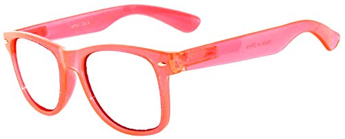 Image of OWL Retro Style Sunglasses 80's Classic Vintage Unisex Nerd Colored Frame
