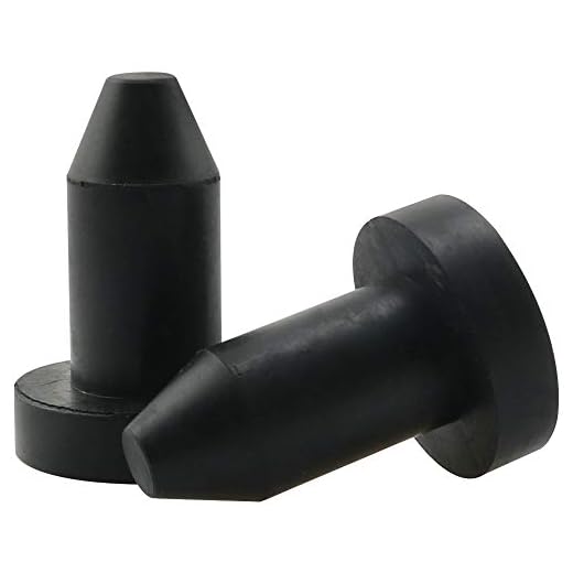 WHYHKJ 2pcs Neoprene Push in Kayaks Drain Plugs Compatible with Sun Dolphin Kayaks Aruba 8 SS,Aruba 10,Bali 8,Excursion 10 Fishing Boats,Pedal Boats,Most Kayak Accessories, Black