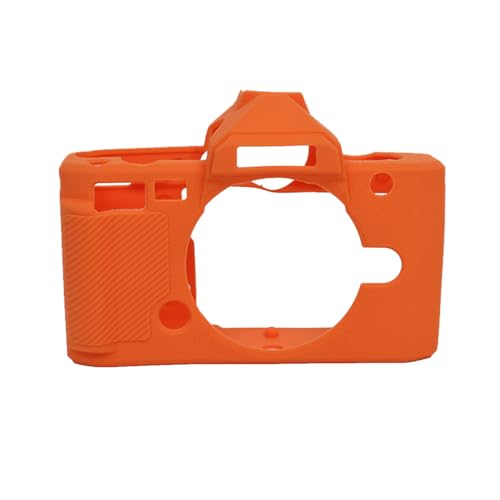 【Faygtni】Nikon対応 Zf対応 ケース ニコン対応 Z f対応 カバー シリコン製 カメラボディーケース ソフト 耐衝撃 軽量 4色オプション オレンジ