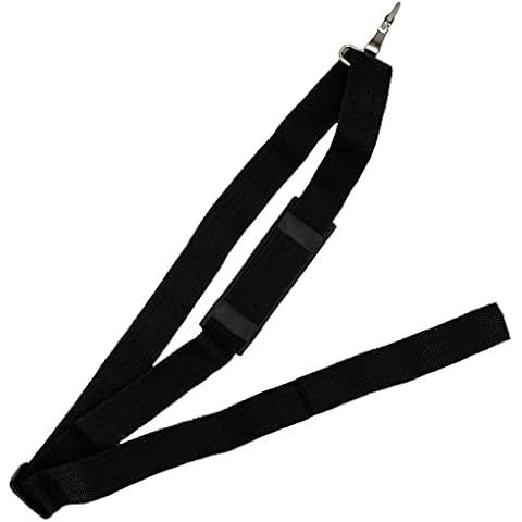 Yikko Nylon Single Shoulder Harness Strap for Brushcutters with Carry Hook - Black Cover