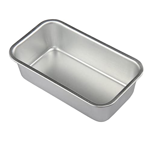 5pcs metal loaf pan bread Loaf Tin Pan loaf baking pan cake tin toast for baking long loaf pan baking toast tray large loaf pan metal toast baking loaf pan Mini rectangle paper cup