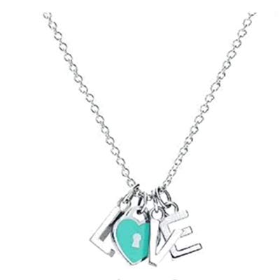 Collier Coeur et Clé en Argent Rose Bijou Tendance pour Sublimer Votre Style