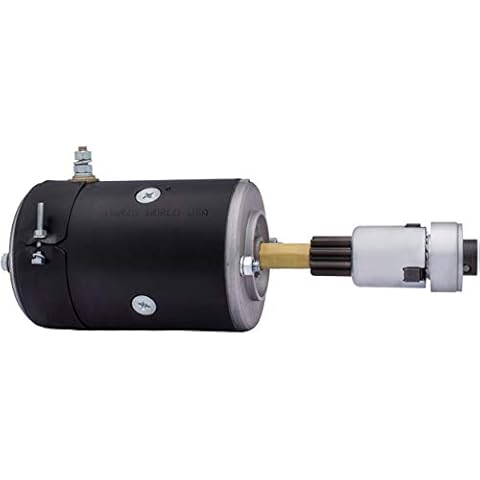 6 Volt Starter for Ford 8N Tractor Starter for Ford 9N Ford 2N 1939-1952 with Bendix Drive + 1yr Warranty 62001 1831810 10461663 8N-11001 8N-11001R 8N-11002 9N-11001 9N-11002 Ford 8N Starter Cover