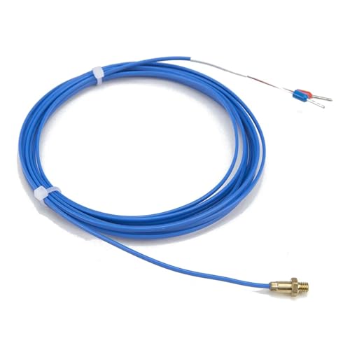 Termopar K tipo M4 FTARB03 con sensor de temperatura de perno hexagonal y cable de 3 metros 2