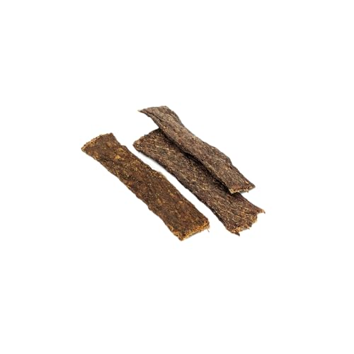 Pure & Natural Beef Strips - Natural Dog Chews Long Lasting, Hypoallergenic, & Grain Free Recipe, Healthy Low Fat Dog Treats - Jerky-Like Meat Strips 1kg - Image 2