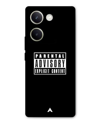 Image of Premium Explicit Case for Vivo Y200 Pro Soft-Touch Metal TPU Back Cover, Shockproof, Designer, Aesthetic Mobile Phone Case (Glossy Finish)