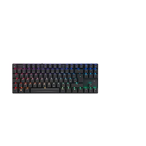 MX 8.2 TKL Wireless, Tastiera Gaming Senza Fili senza Tastierino Numerico, Layout Francia (AZERTY), Custodia Metallica, Interruttori MX RED, Nero