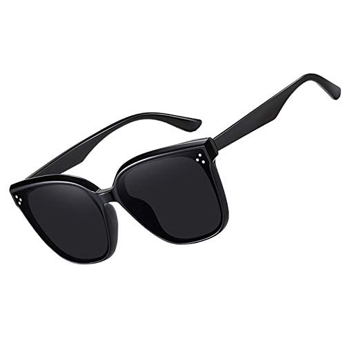 Perfectmiaoxuan Übergroße Sonnenbrille für Damen,Mode Retro Lightweight Frame Big Lens Damen Sonnenbrille, UV400 Schutz Sonnenbrille für Damen Cover