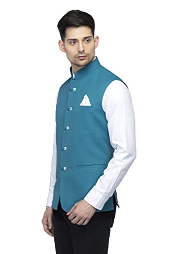 Image of FAVOROSKI Men's Cotton Blend Waist-Long Jacket