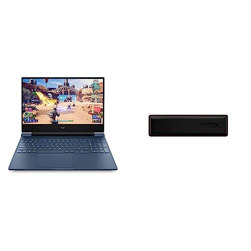 Image of HP Victus Gaming Laptop AMD Ryzen 5 5600H 15.6 inch(39.6 cm) FHD IPS Gaming Laptop & HyperX Wrist Rest Variations Compact
