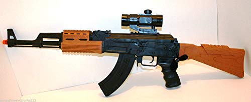 82cm Long Army Force AK-47 Assault Rifle Toy Gun With Light Sound...