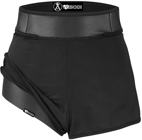 Women's Wet-Suit Boardshorts. 1.5mm Smooth Skin Neoprene Watersports Shorts/Pants. Womens. Swim Jammers. Compression Shorts