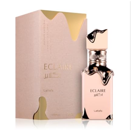 Perfume Eclaire 100ML, Perfume Árabe para Mujer de Larga Duración, Eau da Parfum, Fragancia Floral y Dulce (Eclair)100% ORIGINAL