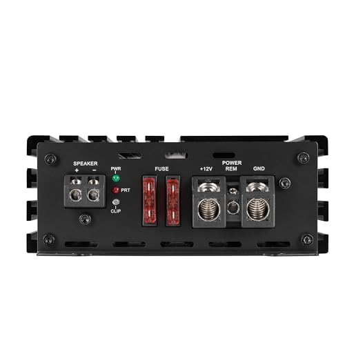 PLINIUS PHF1000D car Audio Amplifier Monoblock Class D MOSFER 1000 watts RMS Remote Subwoofer Level Control