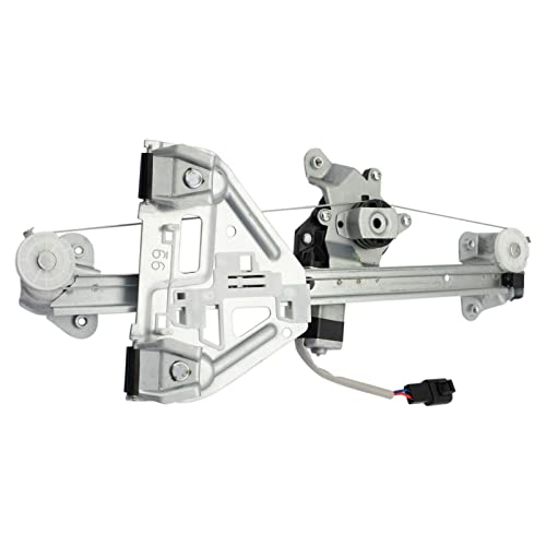 Image of TRQ Rear Right Power Window Regulator & Motor Assembly Passenger Side Compatible with 2003-2007 Cadillac CTS GM1551120