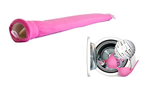 Preisvergleich Produktbild Betty Ball BH Waschkugel Wäschenetz + Wärmeflaschen für Frauen blau