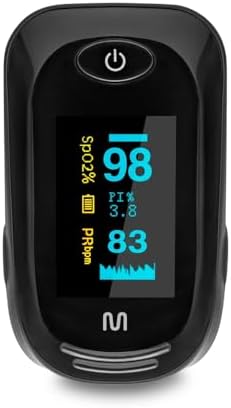 Oxímetro de Pulso 2 Pilhas AAA Multi Saúde - HC261