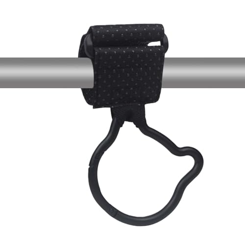 Dtaigou Gancho Para Bolsas De Cochecito, Mosquetón De Sujeción Para Carrito, Colgador de Aleación de Zinc Extra Resistente, Accesorios para Bolsas de Pañales, Bolsos, Compras y Supermercado