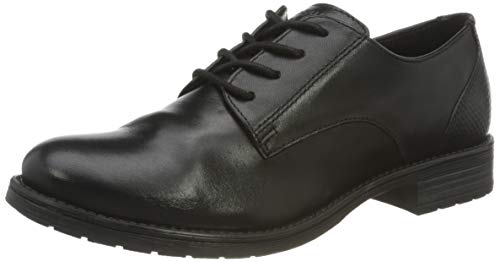 Chiusura: stringata bugatti Ronja Eco Scarpe con Lacci, Uomo, Nero (Stampa Black Reptile), 38 EU