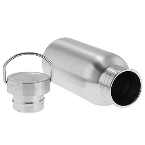 Image of BNFStainless Steel Sports Drinking Water Bottle Single Wall Gym M|Sporting Goods | Cycling | Bicycle Accessories |Water Bottles & Cages|1 Piece Stainless Steel Water Bottle