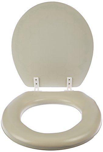 UNIWARE 17 Inch Soft Advanced Pure Color Toilet Seat (Beige)