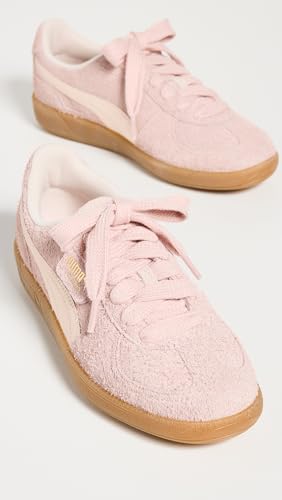 PUMA Womens Palermo Hairy Lace Up Sneakers Shoes Casual - Pink4