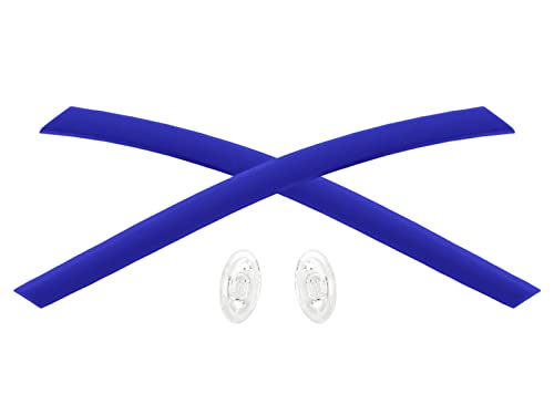Image of Rubber Kits Replacement for Oakley Ejector OO4142 Sunglass - Blue