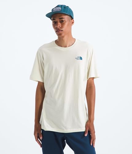 THE NORTH FACE Men's Evolution Sky Cloud Short-sleeve Tee | Cotton Shirt With a Graphic Design, Set-in Sleeves, Ribbed Collar2